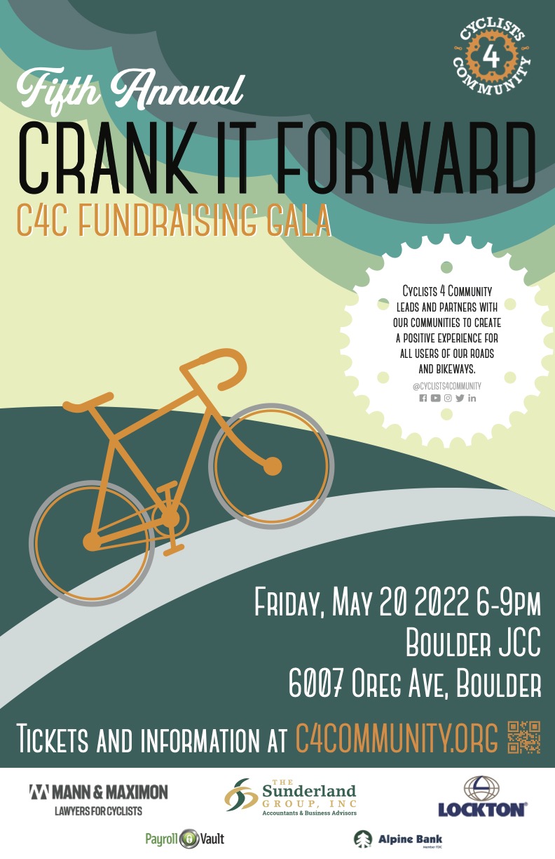 Buy Your Crank It Forward Tickets Now!